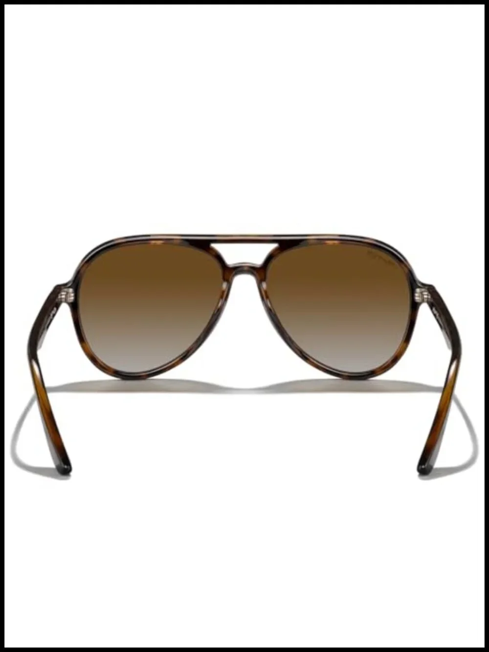 Classic Polarized Aviator Sunglasses with Double Bridge